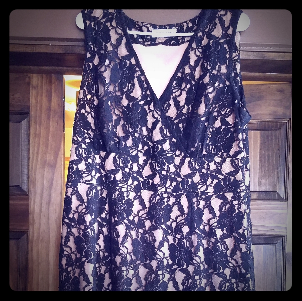 Beautiful lace bodycon dress.